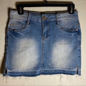 Dollhouse Jean Skirt